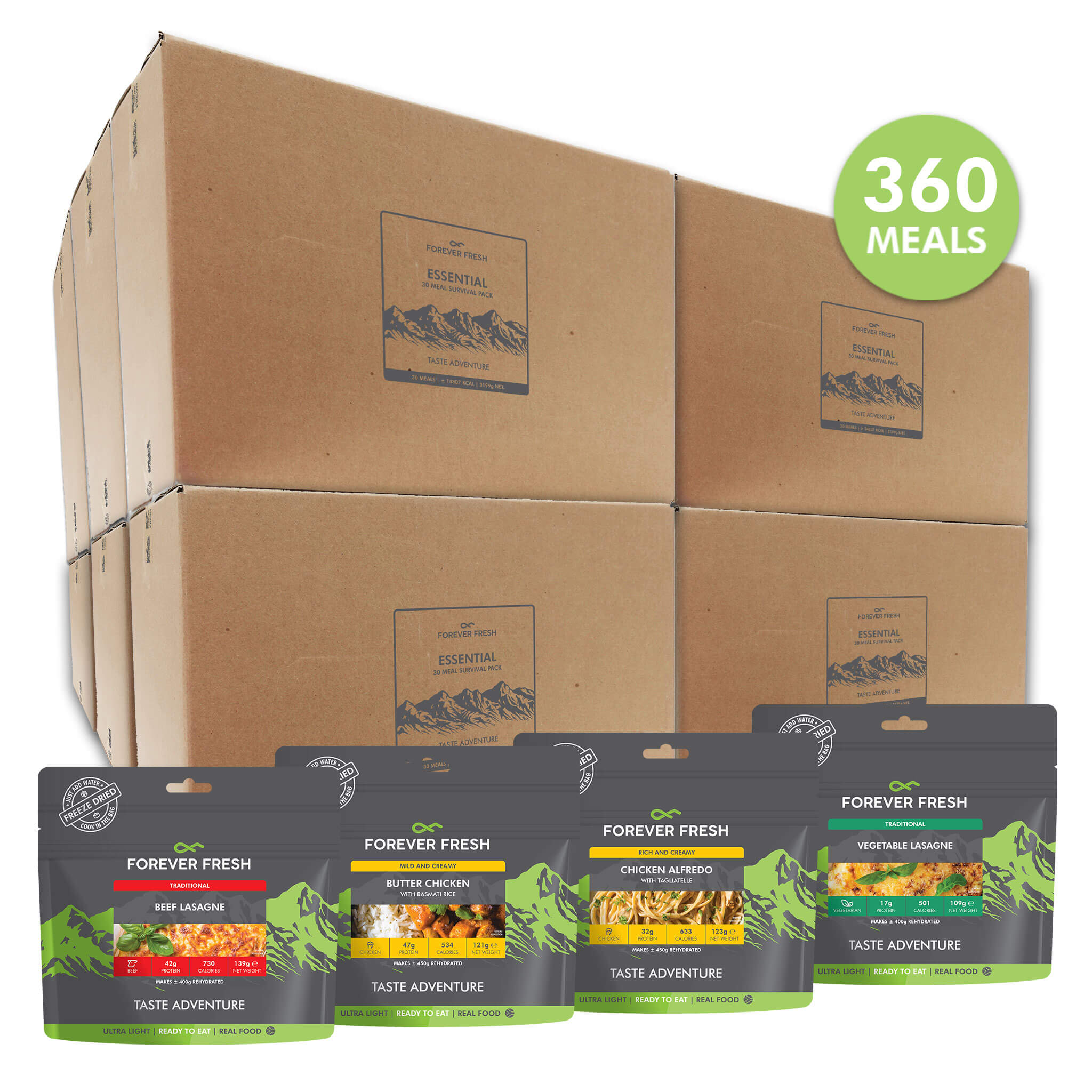 Essential | 360-Meal Adventure Pack