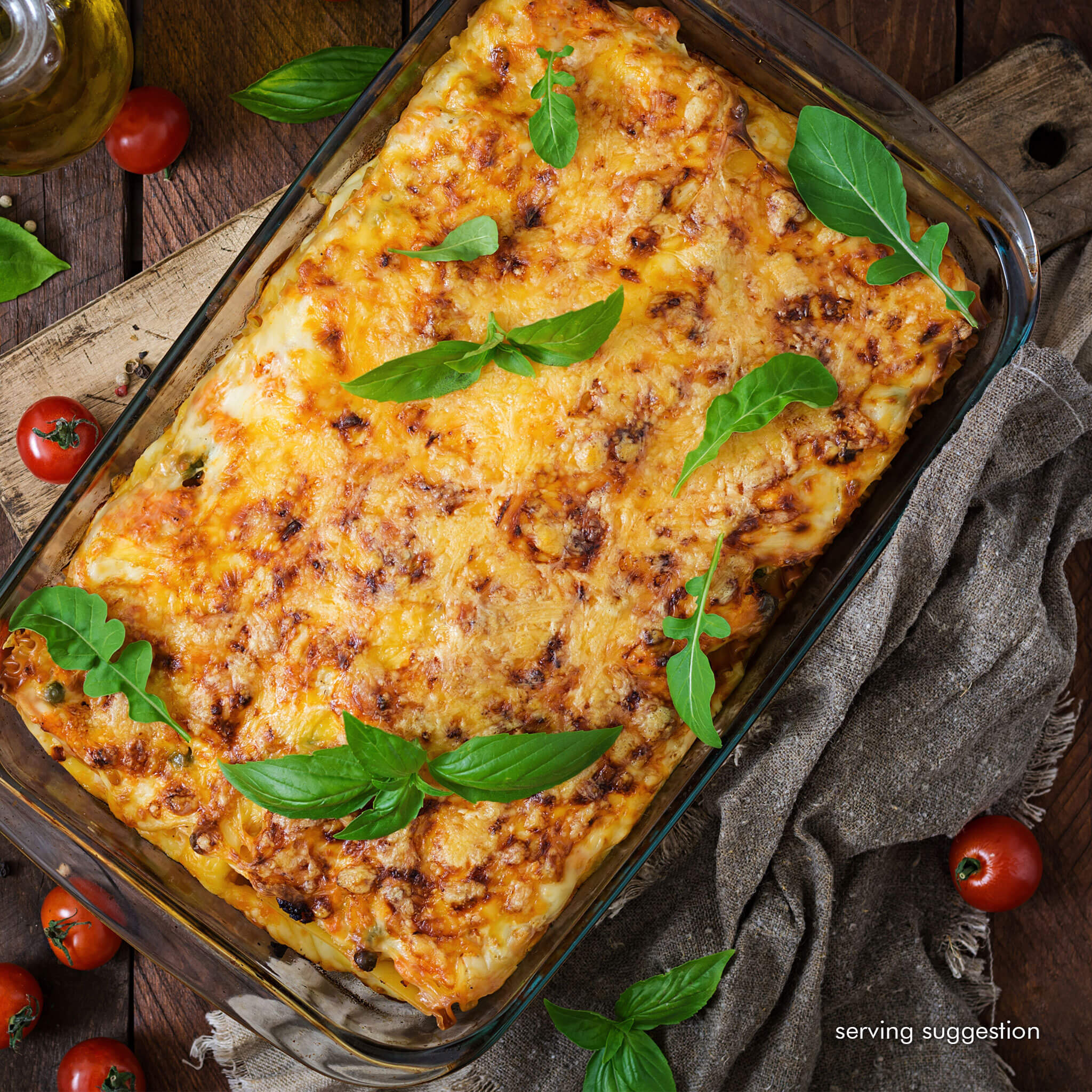Traditional Vegetable Lasagne