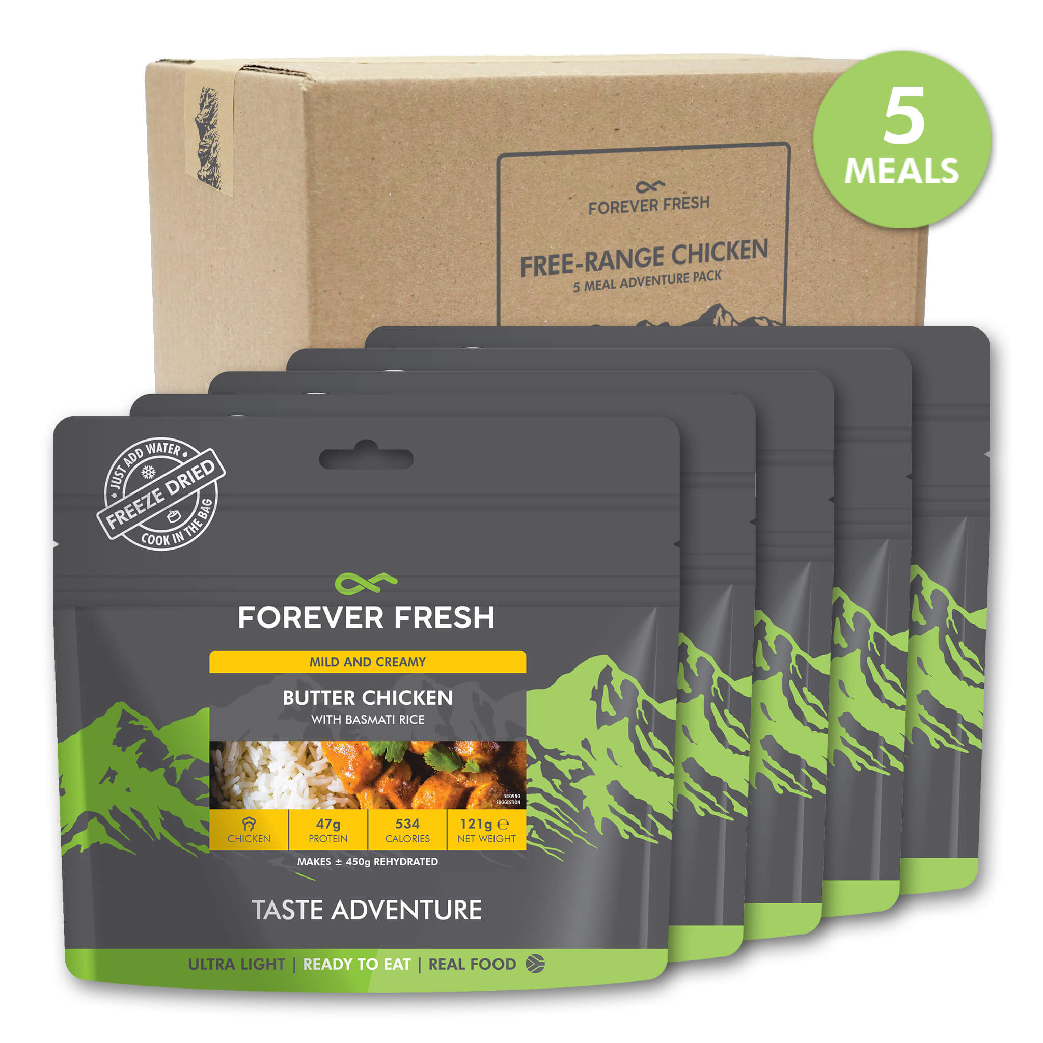 Free-Range Chicken | 5-Meal Adventure Pack