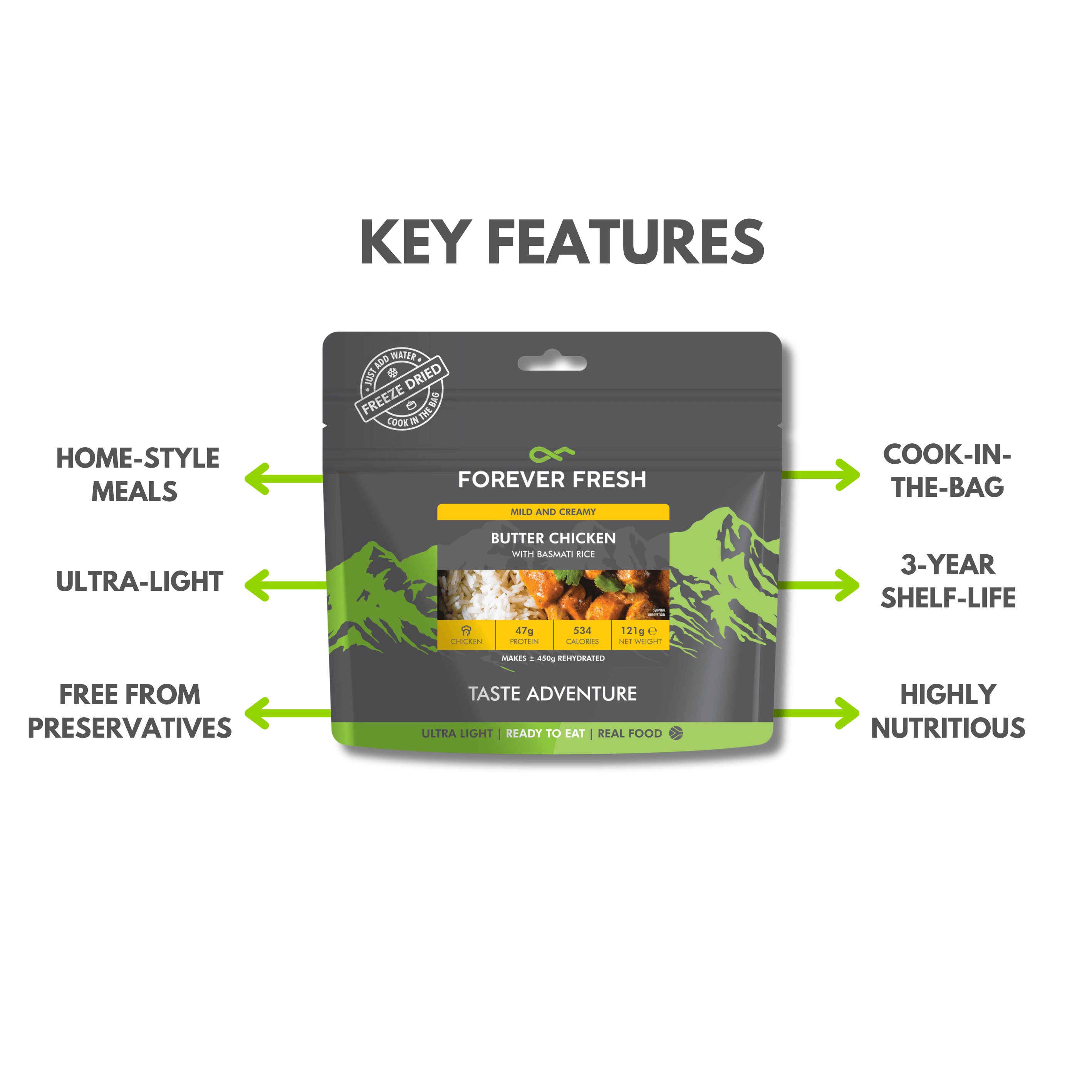 Free-Range Chicken | 5-Meal Adventure Pack