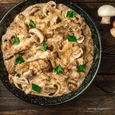 Slow-cooked Beef Stroganoff with Mashed Potato - Forever Fresh Foods