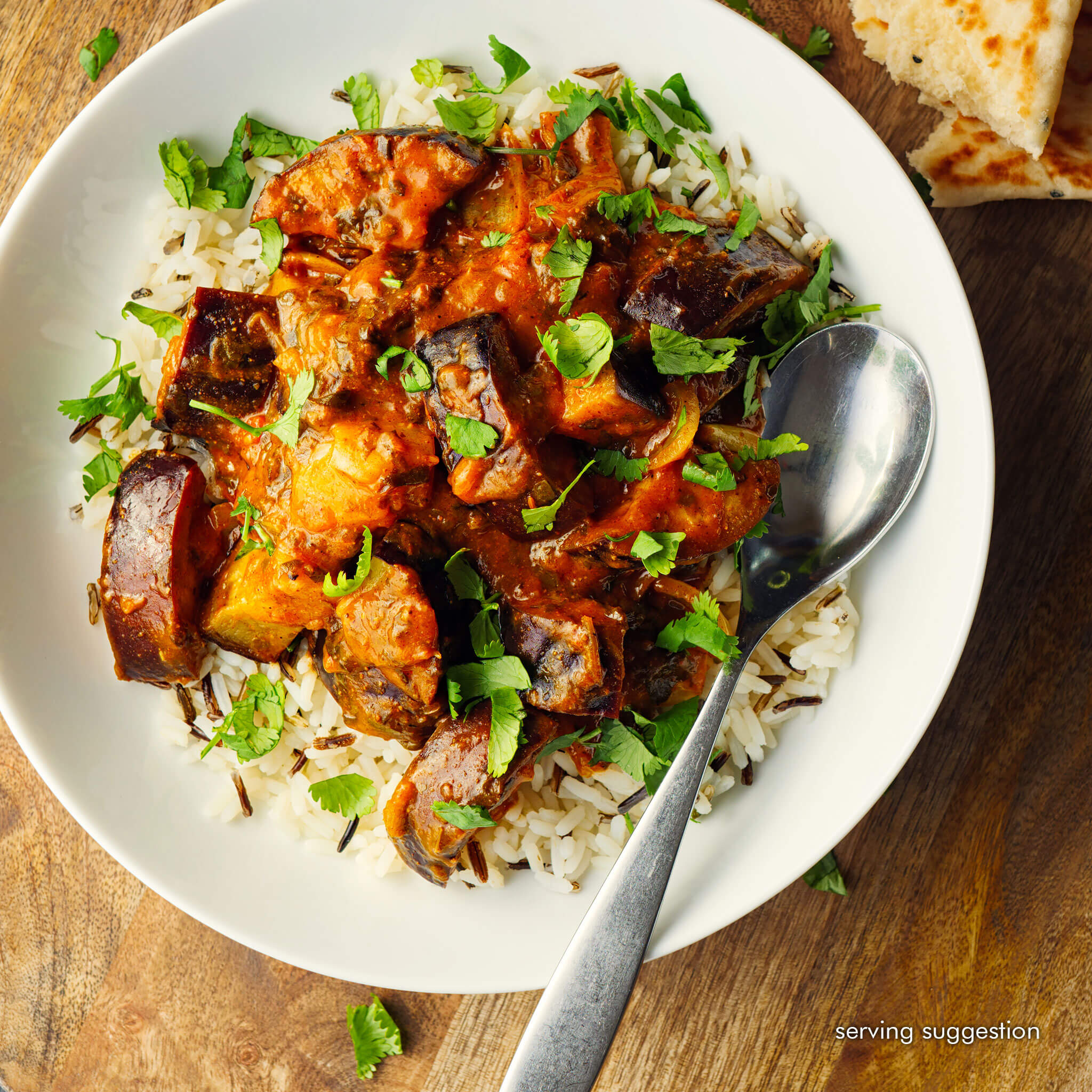 Roasted Vegetable & Coconut Curry with Basmati Rice