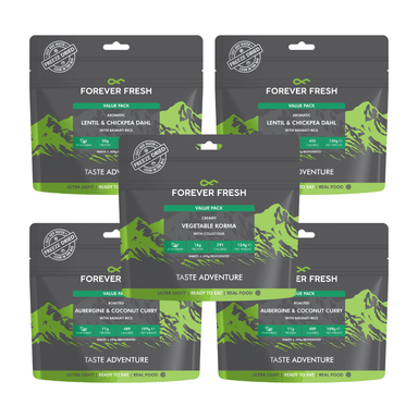 PLANT POWER | 5-MEAL ADVENTURE PACK - Forever Fresh Foods