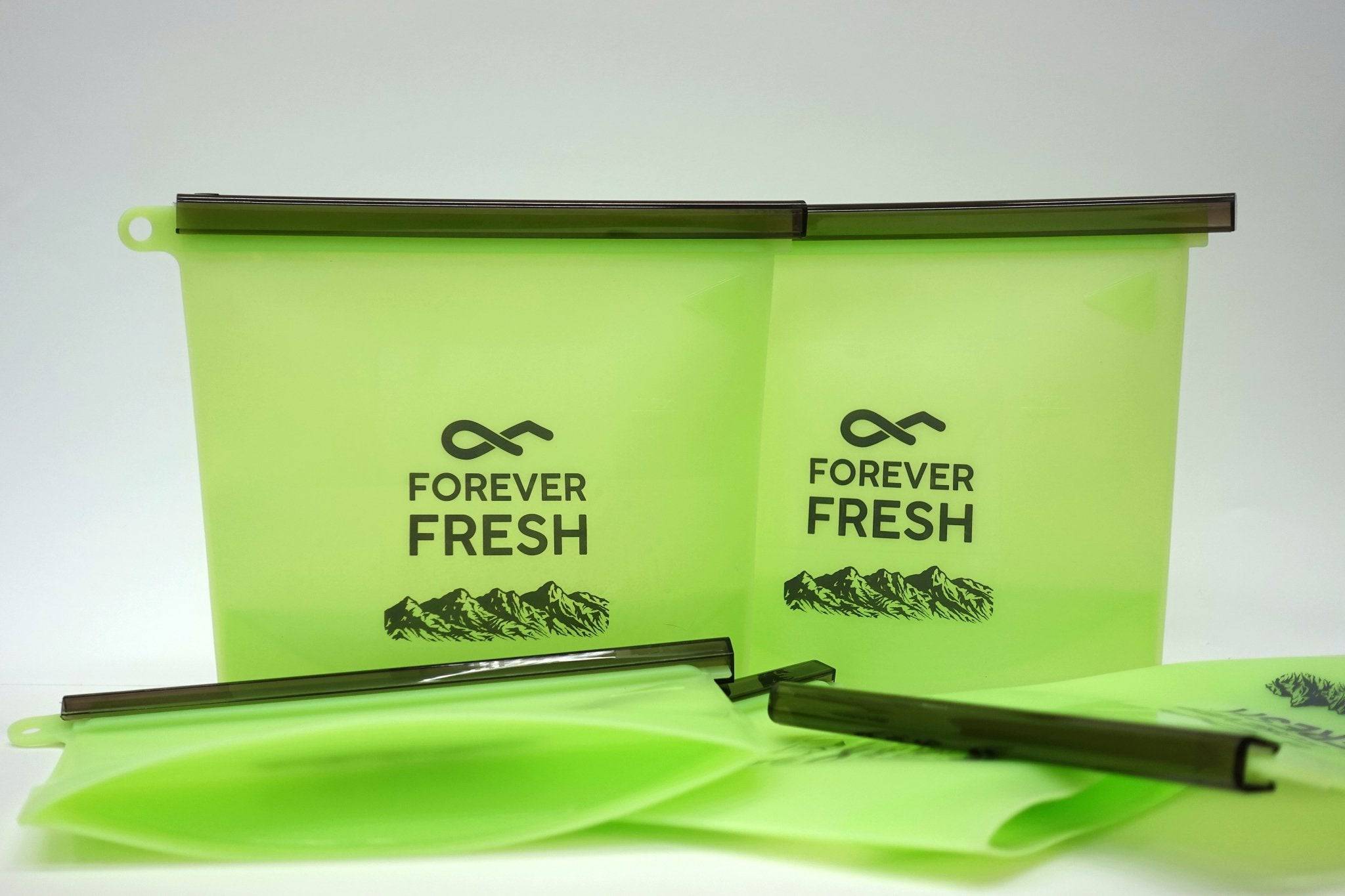 Reusable Silicone Pouch 1000 ml - Forever Fresh Foods